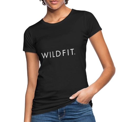 Wildfit Logo Weiß - Frauen Bio-T-Shirt