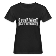 Outer-West1 - Blut und Staub - Frauen Bio-T-Shirt