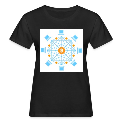 Blockchain - Naisten luonnonmukainen t-paita