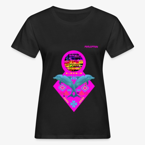 DAUPHINS PERCEPTION - PERCEPTION CLOTHING - T-shirt bio Femme