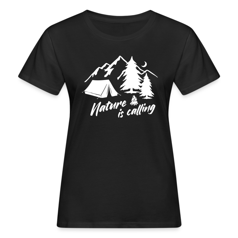 Nature is calling - Frauen Bio-T-Shirt