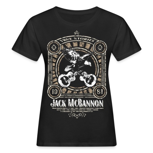 Jack McBannon - Vintage Eagle - Frauen Bio-T-Shirt