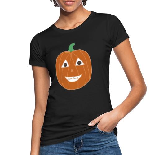 kürbis pumpkin i am back - Frauen Bio-T-Shirt