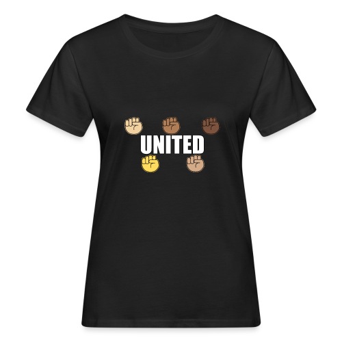 Gemeinsam gegen Rassismus - Frauen Bio-T-Shirt