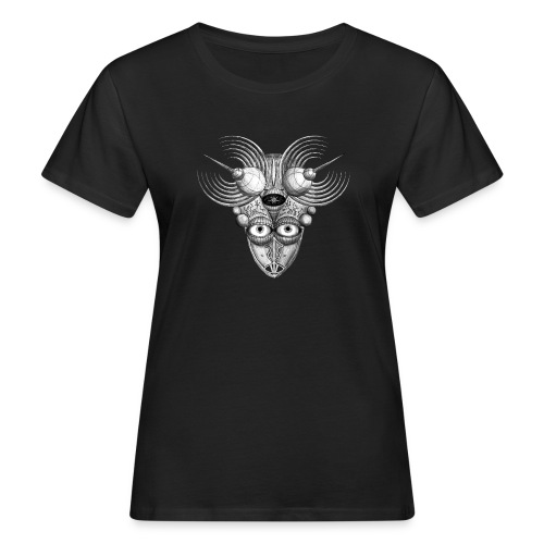 Androidenmaske 'Telepath' - Frauen Bio-T-Shirt