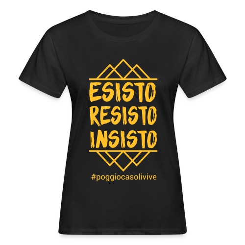 patch resisto - T-shirt ecologica da donna