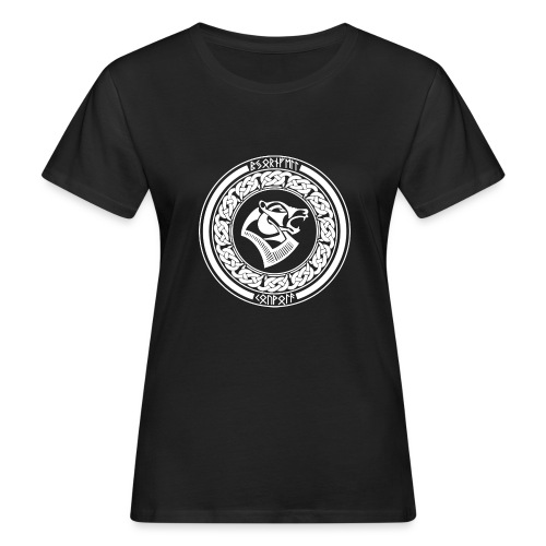 BjörnfellRisingWhite - Naisten luonnonmukainen t-paita