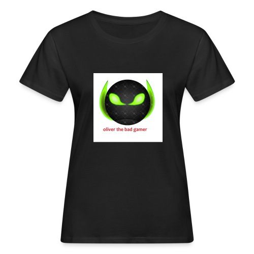 oliver_the_bad_gamer-png - Ekologisk T-shirt dam