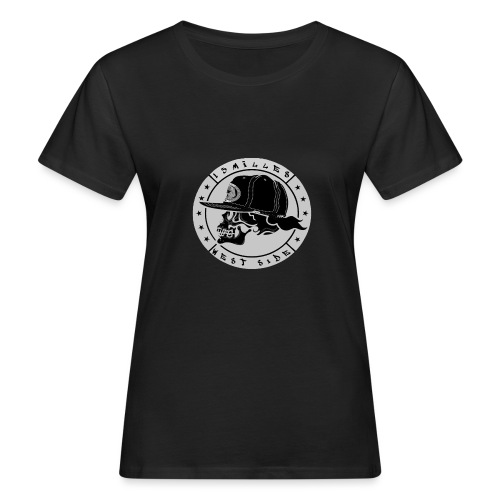 skull 13 milles noir et gris super design - T-shirt bio Femme