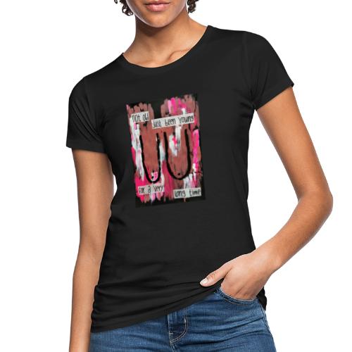BOOBS print - Økologisk T-skjorte for kvinner