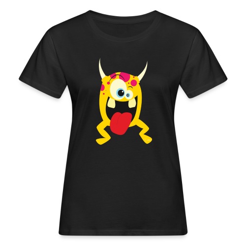 Monster Yellow - Vrouwen Bio-T-shirt