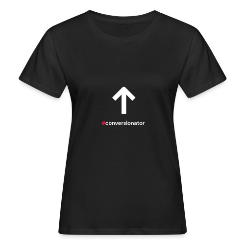Conversionator mit Pfeil ohne Kreis - Frauen Bio-T-Shirt