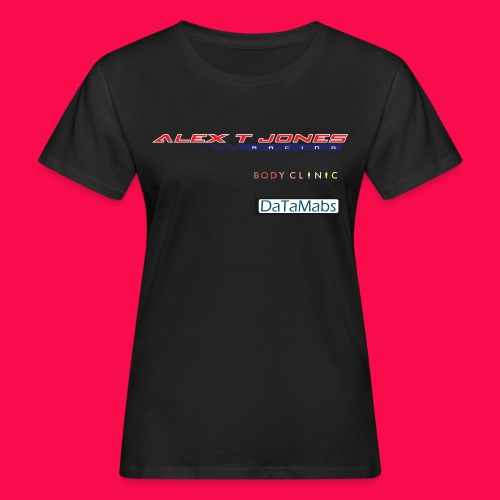 alex t jones racing logo CLEAR BKGD copy png - Women's Organic T-Shirt