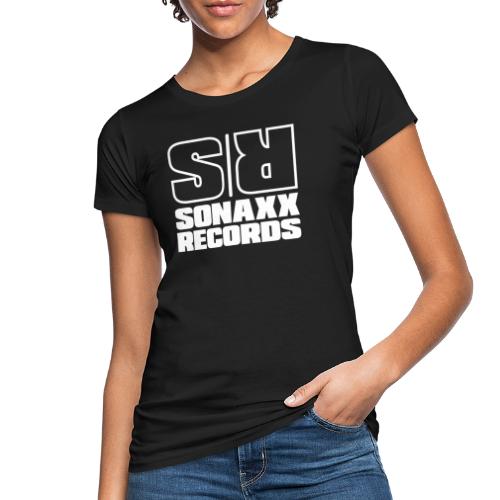 Sonaxx Records_I LIKE TECHNO MORE THAN PEOPLE_quad - Økologisk T-skjorte for kvinner