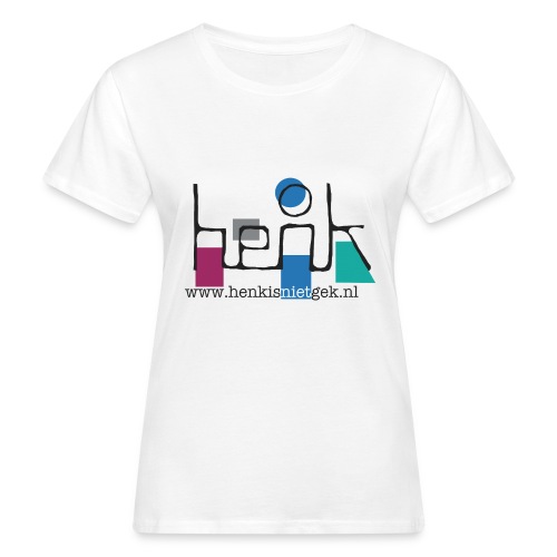 henkisnietgek-logo - Vrouwen Bio-T-shirt
