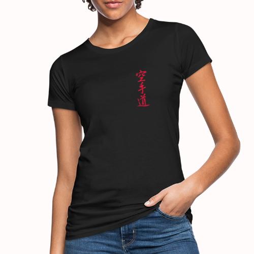 SKDM-Logo + Karate-Do Kanji Rot - Frauen Bio-T-Shirt