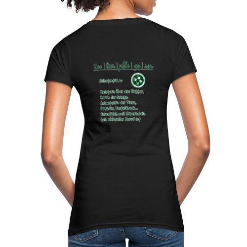Zootierpflegerin, Begriff - Frauen Bio-T-Shirt