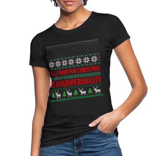 Ugly Christmas Sweater - Ekologiczna koszulka damska