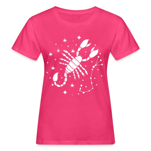 Sternzeichen Furchtloser Skorpion Oktober November - Frauen Bio-T-Shirt