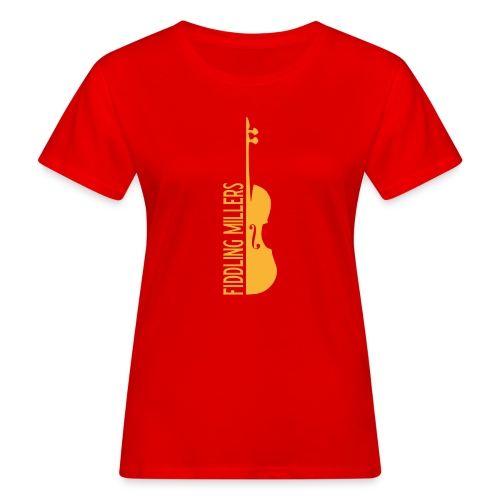 FINAL FM LOGO gelb - Frauen Bio-T-Shirt
