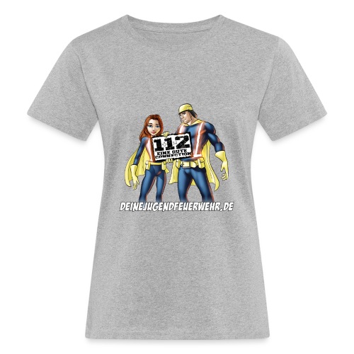 Superhelden & Logo - Frauen Bio-T-Shirt