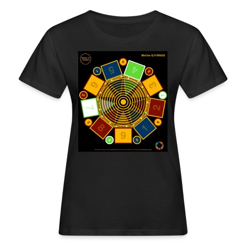Matrix-Q Games The 09 Rings - Women's Organic T-Shirt