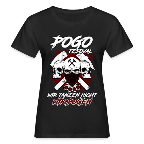 POGO Festival Logo 1 - Frauen Bio-T-Shirt
