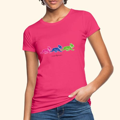 frenchies multicolor - T-shirt bio Femme
