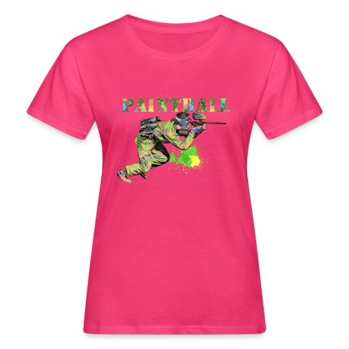 paintball - Frauen Bio-T-Shirt