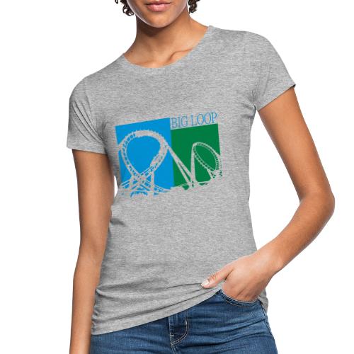 Big Loop Coaster Fan Logo - Frauen Bio-T-Shirt
