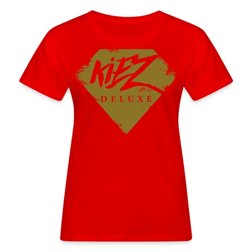 Kiez Deluxe Logo Rugged - Frauen Bio-T-Shirt