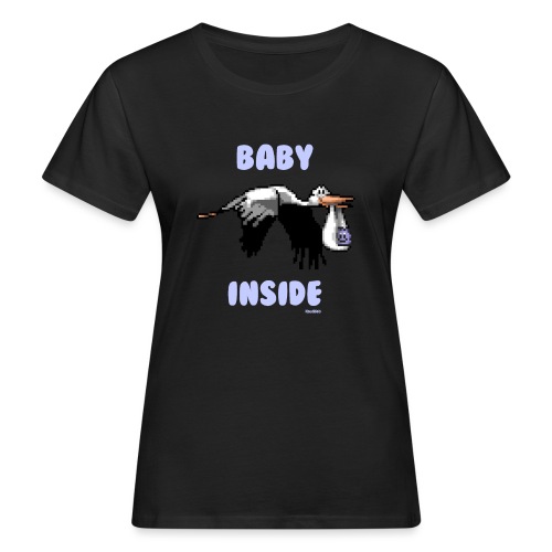 Babyinside - Boy - Frauen Bio-T-Shirt