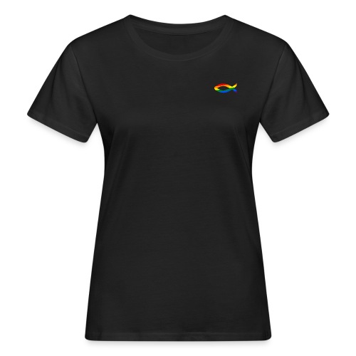 Ichthys - Regenbogenfisch - Frauen Bio-T-Shirt