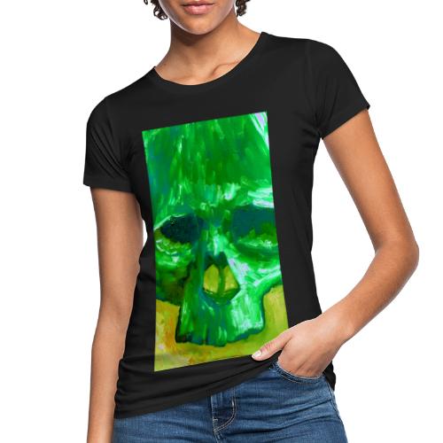 Green Skull - Vrouwen Bio-T-shirt