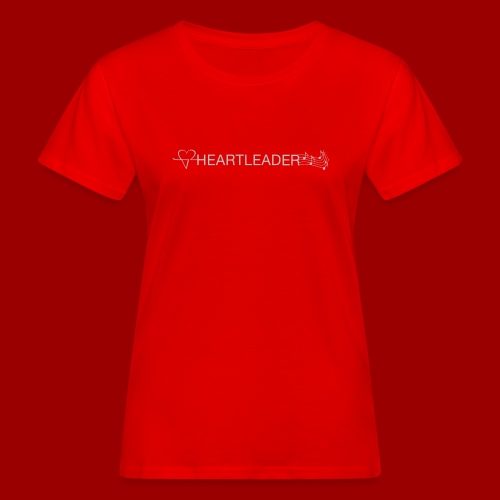 Heartleader Charity (weiss/grau) - Frauen Bio-T-Shirt