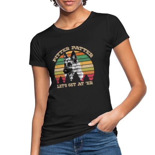 Pitter TShirt Patter German Shepherd Dog Funny - Women's Organic T-Shirt