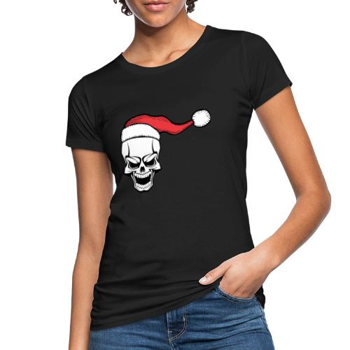 Weihnachten Xmas Totenkopf - Frauen Bio-T-Shirt