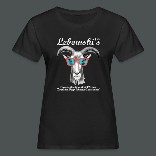 Lebowskis Logo Complete - Frauen Bio-T-Shirt