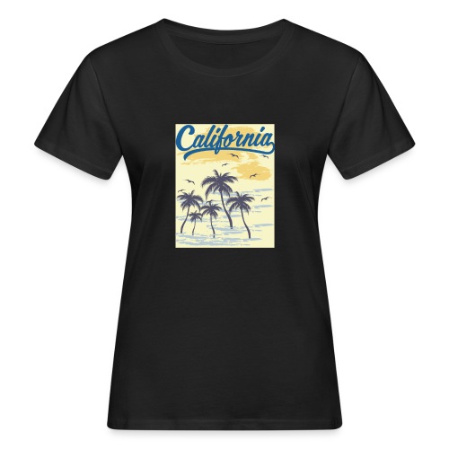 California Transparent - T-shirt bio Femme