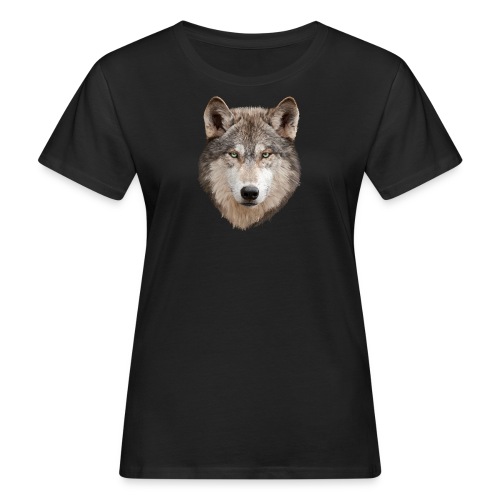 Wolf - Frauen Bio-T-Shirt