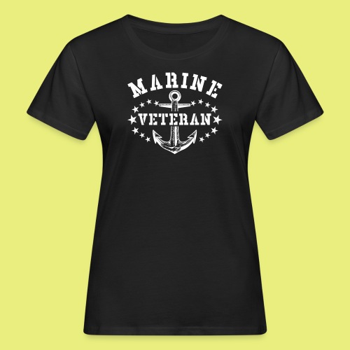 Marine Veteran - Frauen Bio-T-Shirt