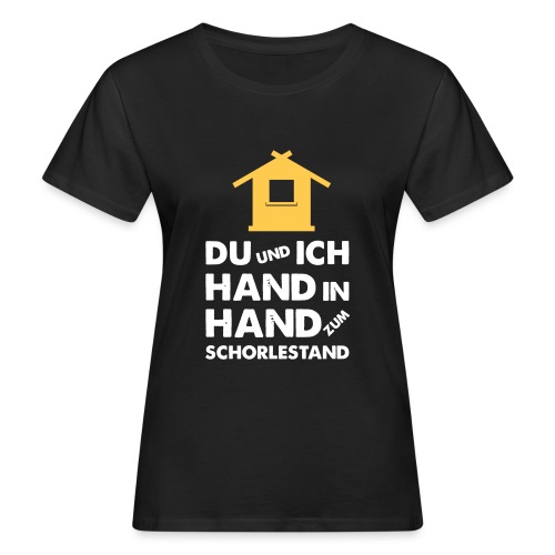 Hand in Hand zum Schorlestand / Gruppenshirt - Frauen Bio-T-Shirt