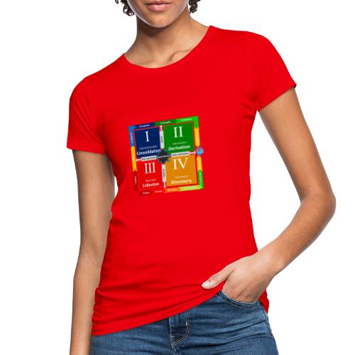 Data Quadrants small - Vrouwen Bio-T-shirt