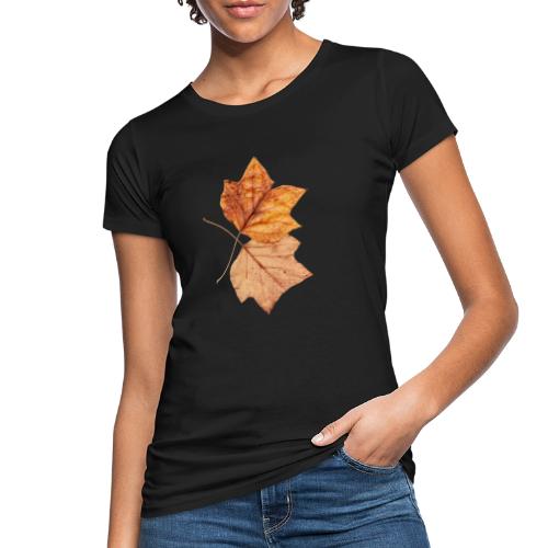 Blätter - Frauen Bio-T-Shirt