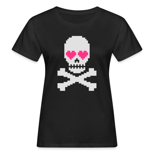 Skull Love - Vrouwen Bio-T-shirt