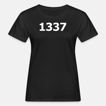 1337 - Økologisk T-skjorte for kvinner