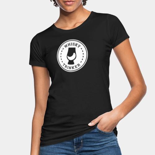 Whisky Trinker Badge - Frauen Bio-T-Shirt