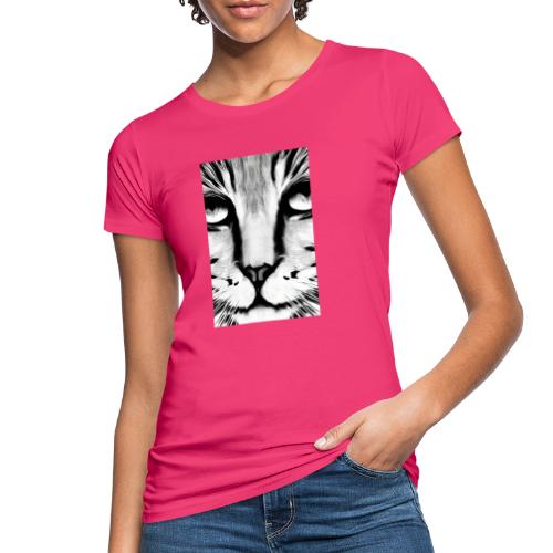 SIIKALINE CAT FACE - Ekologisk T-shirt dam