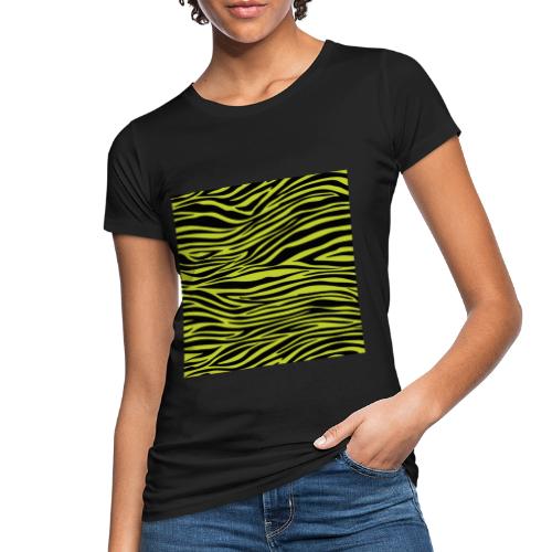 Zebra Print LIME - Camiseta ecológica mujer