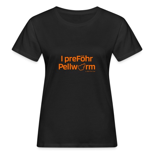 I preFÖHR Pellworm | ORANGE - Frauen Bio-T-Shirt